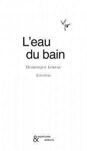 L EAU DU BAIN